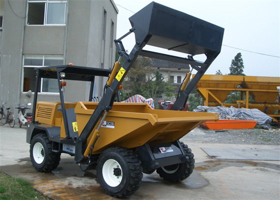 China O diesel da pá da carga do auto 3 toneladas descarregador concreto de 4WD de mini para o local trabalha/construção civil fornecedor