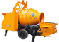 30m3/misturador concreto móvel de H com bomba e 600 litros capacidade do funil fornecedor