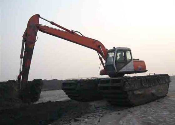 China Máquina escavadora pesada de viagem do equipamento do torque grande com estrutura seguida do pontão fornecedor
