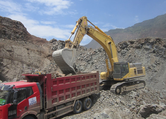 China máquina escavadora pesada da máquina do motor diesel de Cummins da máquina escavadora do equipamento 254KW fornecedor