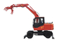 Máquina escavadora pesada do equipamento, 0,4 capacidades da cubeta M3 máquinas escavadoras rodadas 8 toneladas fornecedor